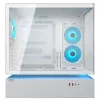 Case Midi-Tower COUGAR, CFV235, ARGB, vetro, bianco