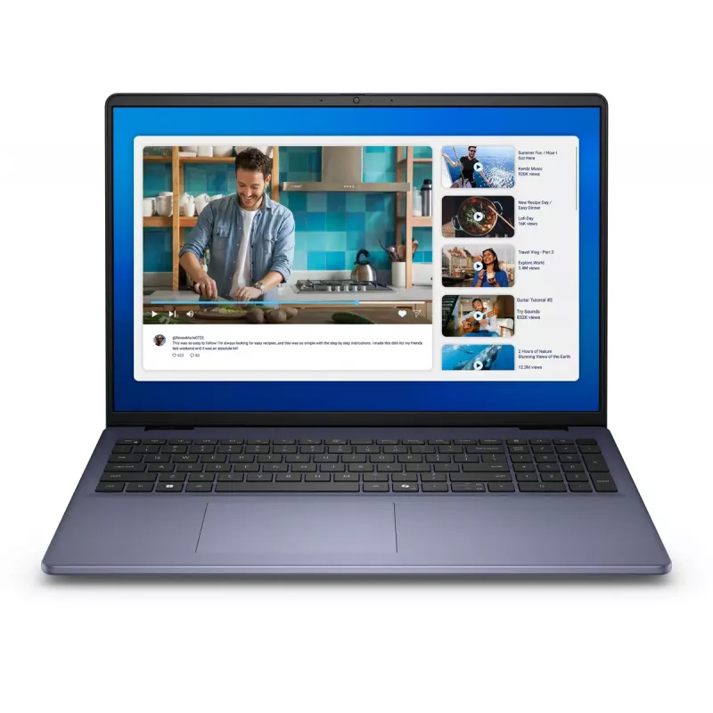 Laptop DELL DC16251 16 pollici Intel Core 5 120U 16GB 512GB SSD Intel Graphics Ubuntu