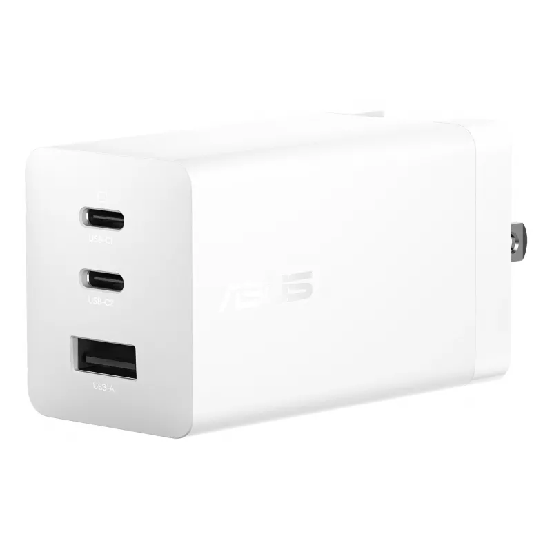 Caricabatterie ASUS 100W USB-C GaN universale bianco AC ricarica rapida per interni