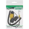 InLine bracciale antistatico per sessioni di lavoro ESD PC/server nero 34g