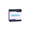 Alphacool ES D-Plug raccordo a innesto, G1/4 maschio - G1/4 maschio, nero
