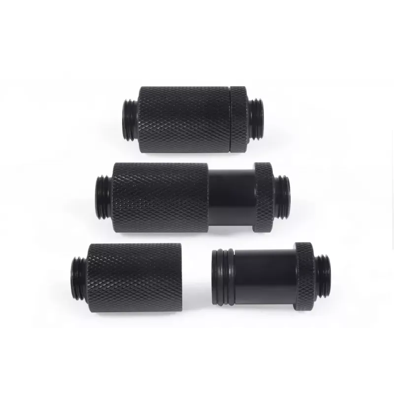 Alphacool ES D-Plug raccordo a innesto, G1/4 maschio - G1/4 maschio, nero