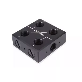 Water block Alphacool 12993 acetale rame nichel nero 52mm 56mm 22.5mm