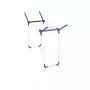 Stendibiancheria a pavimento Leifheit Pegasus 120 Solid Compact, pieghevole metallo/plastica, 12 m superficie di asciugatura, 920×440×1490 mm