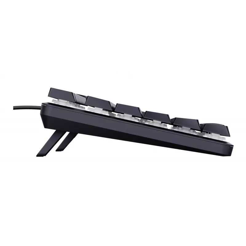 Trust GXT 866 Torix 24910 tastiera meccanica da gaming, cablata USB, retroilluminata, QWERTY US International, nero