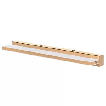 Lampada da parete LED ActiveJet AJE-MERO GOLD, montaggio a parete, rettangolare, 4000 K, 850 lm, sorgente luminosa non sostituibile