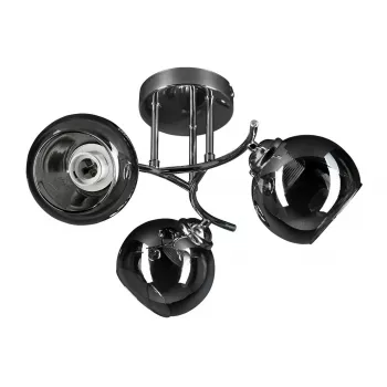 Lampada a sospensione ActiveJet AJE-PALOMA 3P E27, 3×40W, montaggio a soffitto, argento, IP20, 440×250 mm