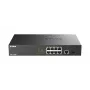 Switch di rete D-Link DGS-1010MP/E Unmanaged L2 Gigabit Ethernet (10/100/1000) Power over Ethernet (PoE) 1U nero