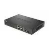 Switch di rete D-Link DGS-1010MP/E Unmanaged L2 Gigabit Ethernet (10/100/1000) Power over Ethernet (PoE) 1U nero