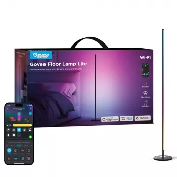 Lampada da terra Govee Matter RGBICW H8076C13 — illuminazione LED intelligente con RGBIC e bianco regolabile