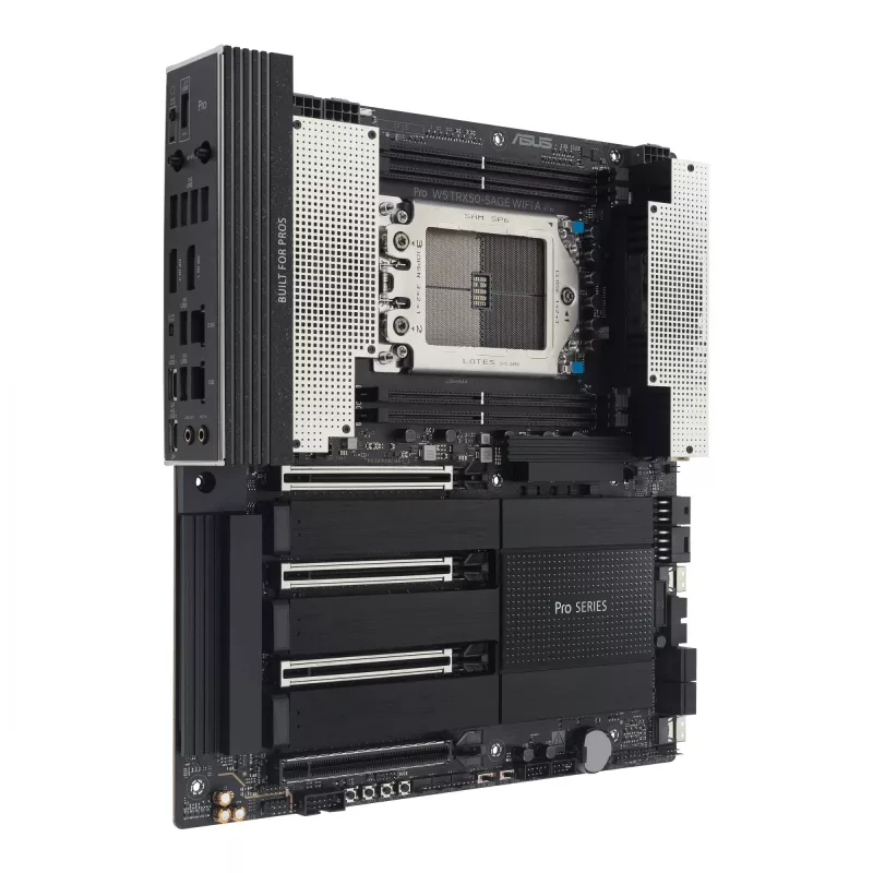 Scheda madre ASUS PRO WS TRX50-SAGE WIFI A — AMD TRX50, socket sTR5, CEB, DDR5, Wi‑Fi 7