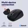 Mouse Trust Yvi+ universale ambidestro RF wireless + Bluetooth ottico 1600 DPI