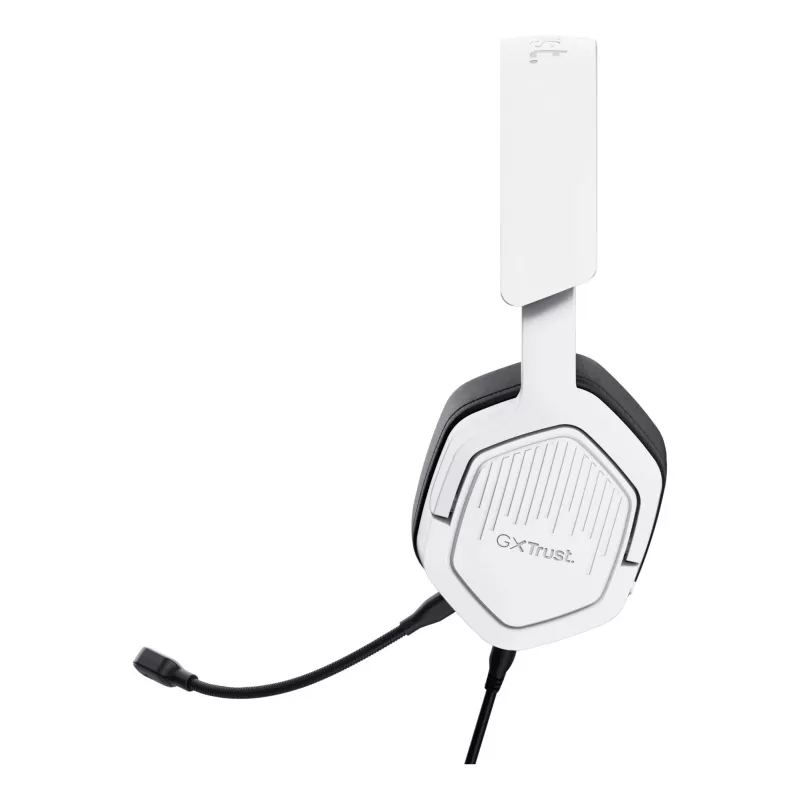 Headset Trust GXT492W Carus con filo archetto gaming bianco