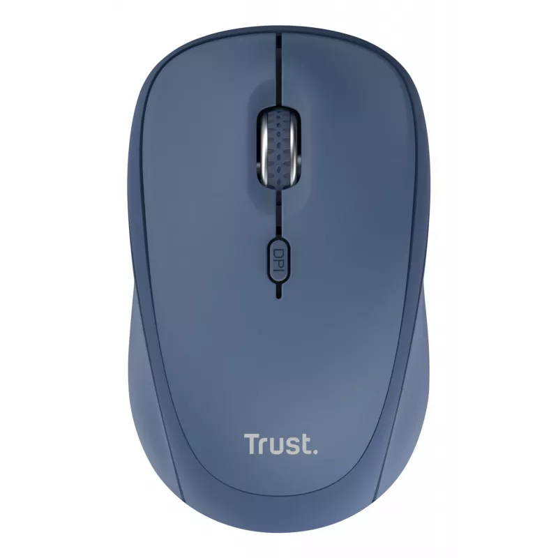 Mouse Trust Yvi+ universale ambidestro RF wireless + Bluetooth ottico 1600 DPI
