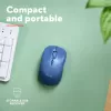 Mouse Trust Yvi+ universale ambidestro RF wireless + Bluetooth ottico 1600 DPI