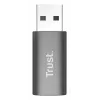 Trust Calyx USB Type-C USB Type-A grigio connettore 1 USB Type-C connettore 2 USB Type-A