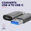 Trust Calyx USB Type-C USB Type-A grigio connettore 1 USB Type-C connettore 2 USB Type-A
