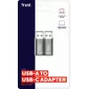 Trust Calyx USB Type-C USB Type-A grigio connettore 1 USB Type-C connettore 2 USB Type-A