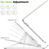 Techly ICA-TBL 134TY supporto per laptop/tablet, pieghevole, angolo di inclinazione regolabile