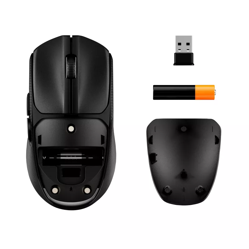 Mouse HyperX Pulsefire Fuse Wireless RF wireless + Bluetooth