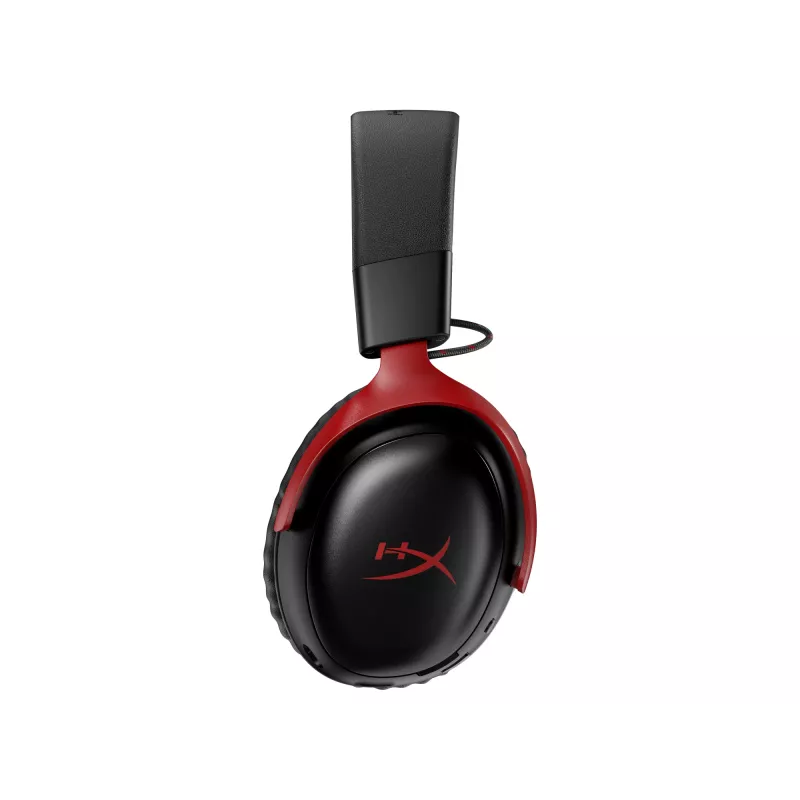 HyperX Cloud III S Wireless - cuffie gaming (nero-rosso), rosso, Cina, circumaurale, chiusa, 115 mm, 210 mm