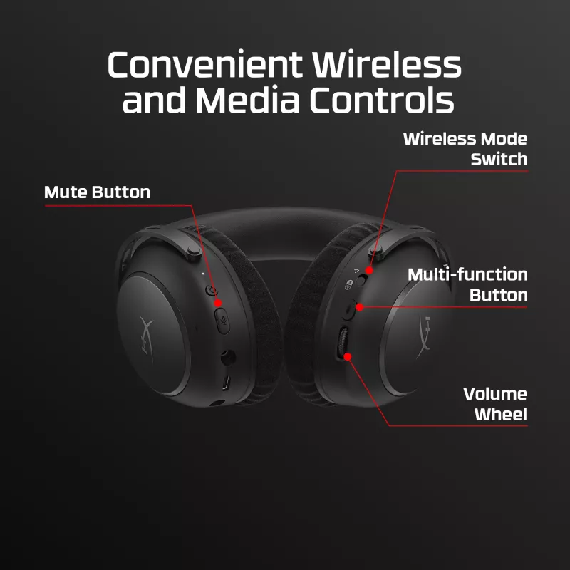 HyperX Cloud Alpha 2 – Headset gaming wireless