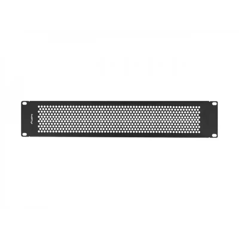 Blind panel Lanberg AK-1412-B acciaio nero 19 pollici 482,5 mm
