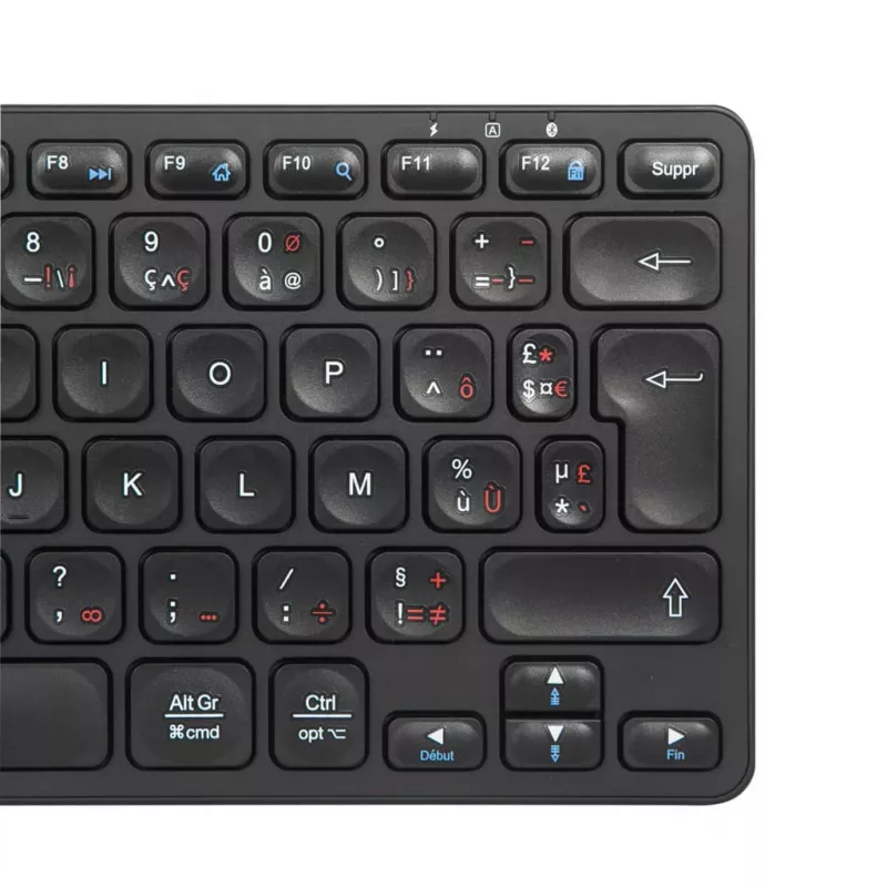 Tastiera Bluetooth wireless Targus AKB862FR — AZERTY francese, nero