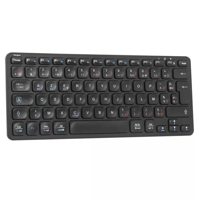 Tastiera Bluetooth wireless Targus AKB862FR — AZERTY francese, nero