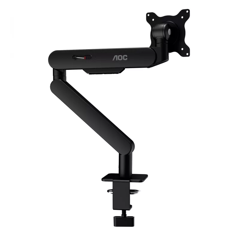 Supporto monitor AOC AM400B con base 34 pollici da tavolo nero montaggio a morsa/passante