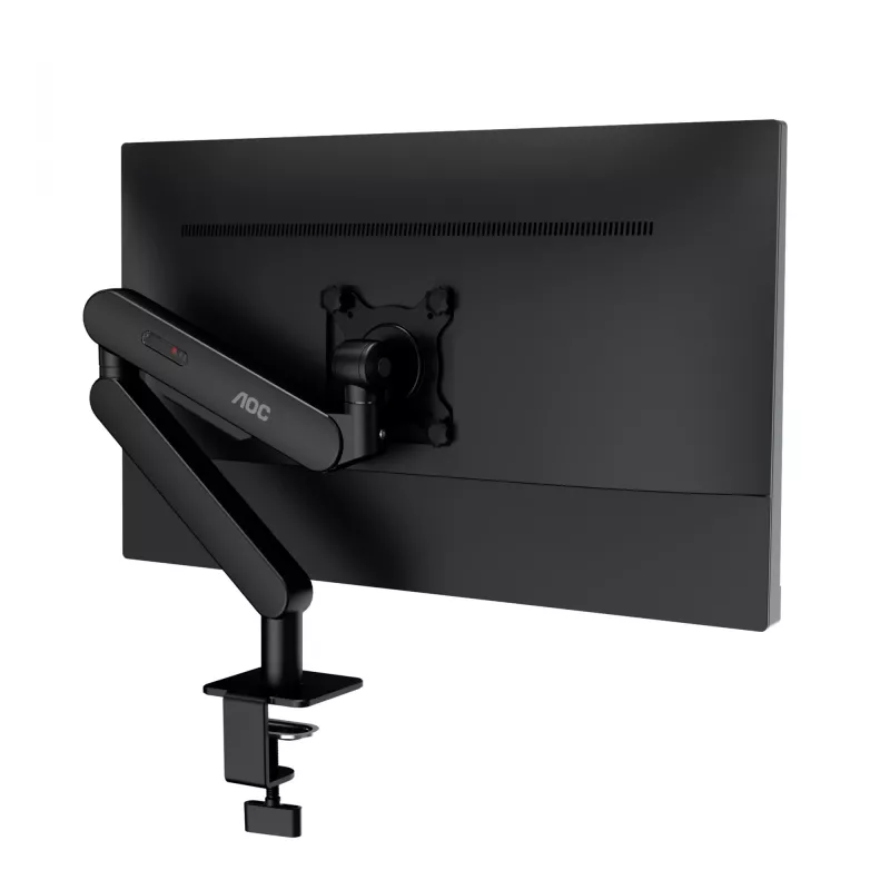 Supporto monitor AOC AM400B con base 34 pollici da tavolo nero montaggio a morsa/passante
