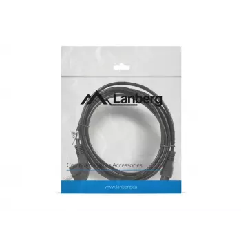 Cavo di alimentazione Lanberg CA-C5CA-11CC-003-BK 3m connettore femmina C5 CEE7/7