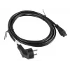 Cavo di alimentazione Lanberg CA-C5CA-11CC-003-BK 3m connettore femmina C5 CEE7/7