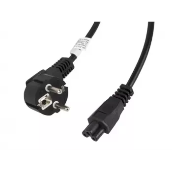Cavo di alimentazione Lanberg CA-C5CA-11CC-003-BK 3m connettore femmina C5 CEE7/7