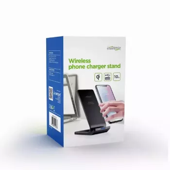 Caricabatterie mobile Gembird EG-WPC10-02 ricarica wireless smartphone nero