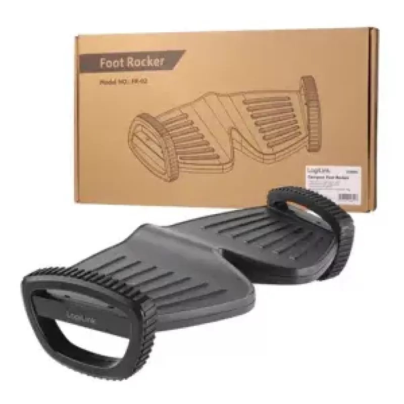 Poggiapiedi LogiLink EO0006 nero