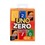 Gioco di carte MATTEL UNO Zero — gioco da tavolo, età 7+, incl. mazzo e blocco segnapunti