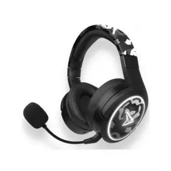 Steelplay Bluetooth-Headset - Impulse Camo (Multi), con cavo e wireless, 20 - 20000 Hz, gaming, 305 g, cuffie, nero, mimetico