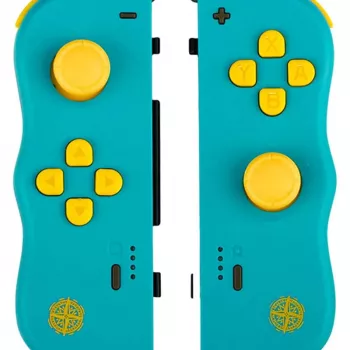 Lexip Twinpads Adventure – compatibile Switch, gamepad, Nintendo Switch, Nintendo Switch OLED, tasto di cattura, D-Pad, tasto Home, analogico / digitale, wireless, Bluetooth