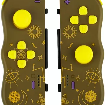 Lexip Twinpads Adventure Magic – compatibile Switch, gamepad, Nintendo Switch, Nintendo Switch OLED, tasto di cattura, croce direzionale, tasto Home, analogico / digitale, wireless, Bluetooth
