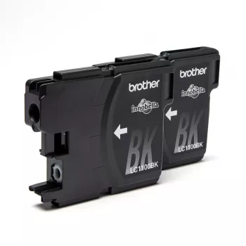 Brother LC1100BKBP2 cartuccia d'inchiostro 2 pz. originale nero