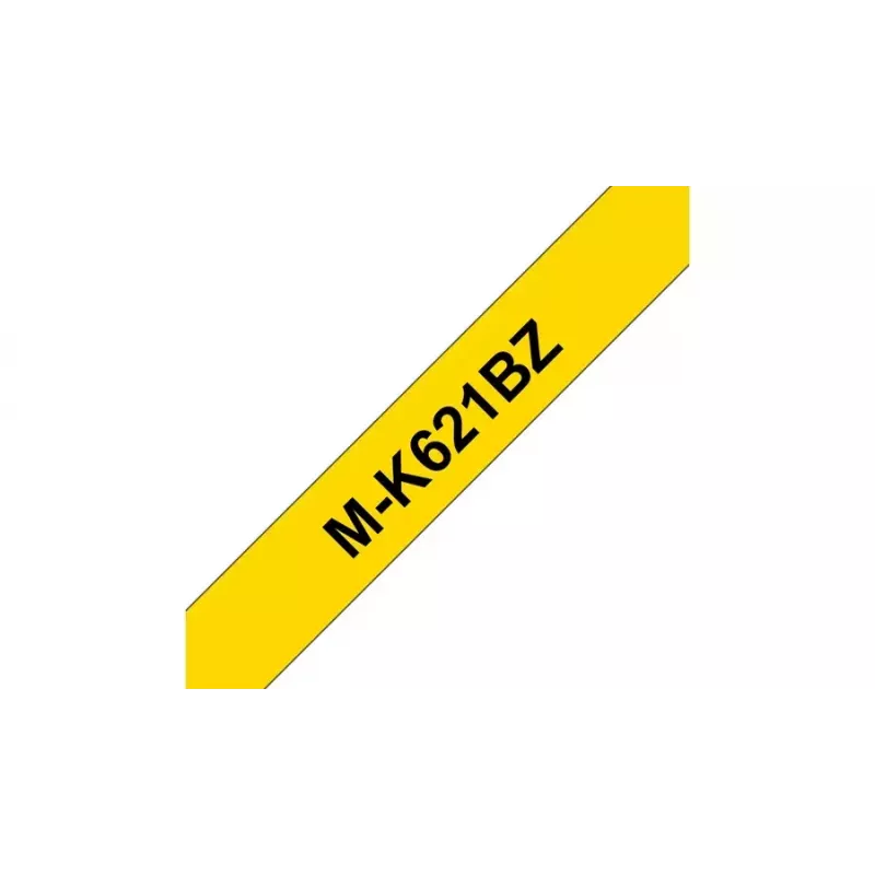 Brother M-K621BZ nastro per etichettatrice nero su giallo