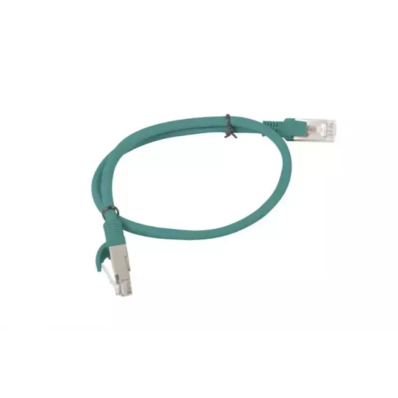 Cavo di rete Lanberg PCU6-10CC-0050-G RJ-45 Cat6 0,5m verde