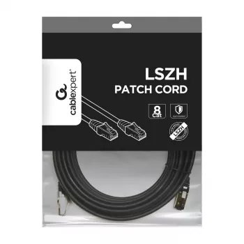 Cavo di rete Gembird PP8-LSZHCU-BK-15M RJ-45 Cat8 15m nero