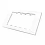 Placca con interruttore Vision TC3 SURR2G bianco