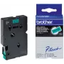 Nastro per etichettatura Brother TC701 12 mm nero su verde