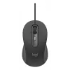 Tastiera full-size con mouse Logitech 920-013349 — USB, QWERTY US International, Graphite, cavo 1,8 m