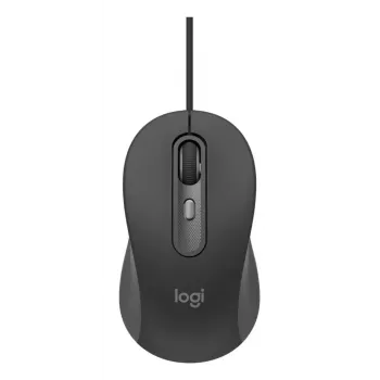 Tastiera full-size con mouse Logitech 920-013349 — USB, QWERTY US International, Graphite, cavo 1,8 m