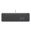 Tastiera full-size con mouse Logitech 920-013349 — USB, QWERTY US International, Graphite, cavo 1,8 m