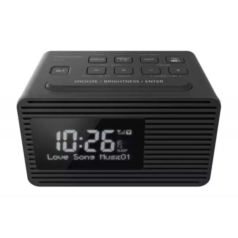 Radiosveglia Panasonic RC-D8EG-K nera